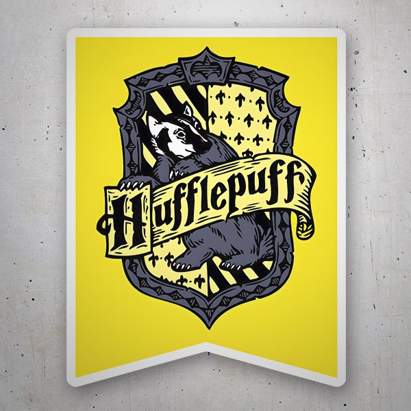 Pegatinas: Hufflepuff