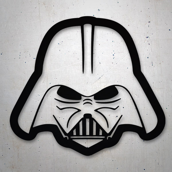 Pegatinas: Casco Darth Vader