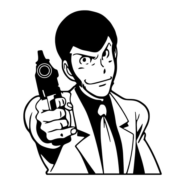 Pegatinas: Arsenio Lupin II