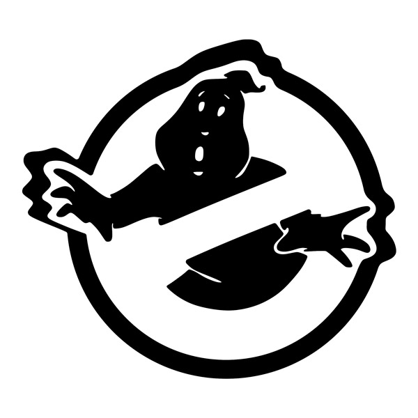 Pegatinas: Logo Cazafantasmas