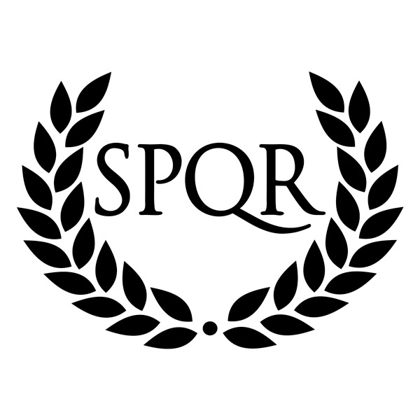 Pegatinas: SPQR Roma