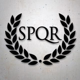 Pegatinas: SPQR Roma 2