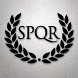 Pegatinas: SPQR Roma 2