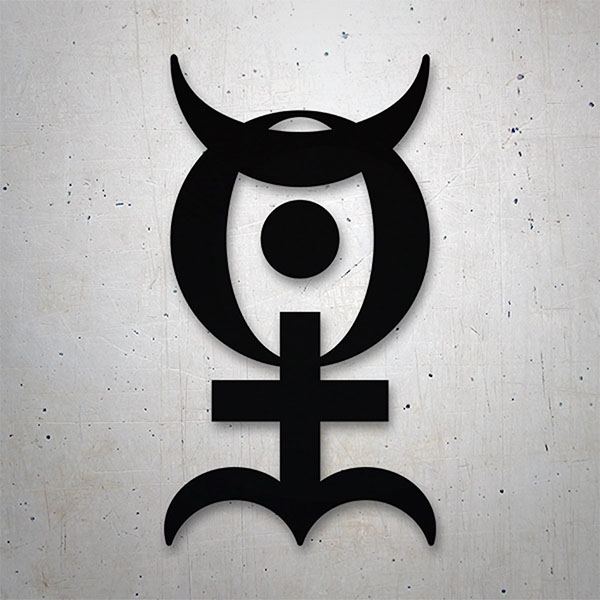 Pegatinas: Monas Hieroglyphica de John Dee