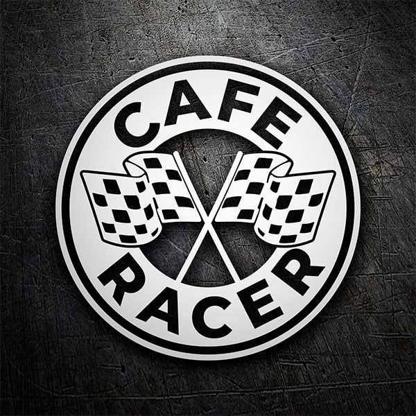 Pegatinas: Cafe Racer