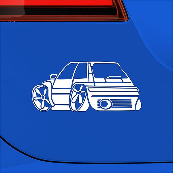 Pegatinas: Renault 5 copa turbo