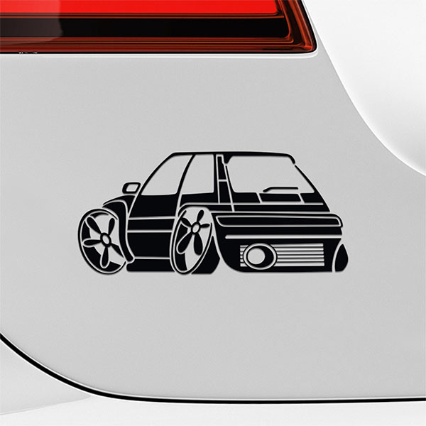 Pegatinas: Renault 5 copa turbo