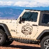 Pegatinas: Jeep 4x4 3