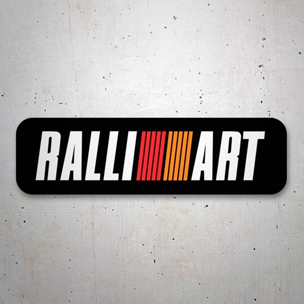 Pegatinas: Ralli Art 2 con Dise&ntilde;o Deportivo