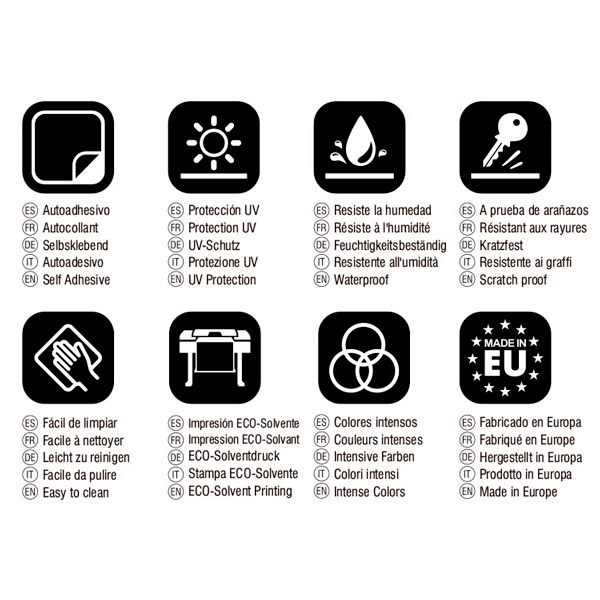 Pegatinas: Ralli Art 4 con Franjas Coloridas