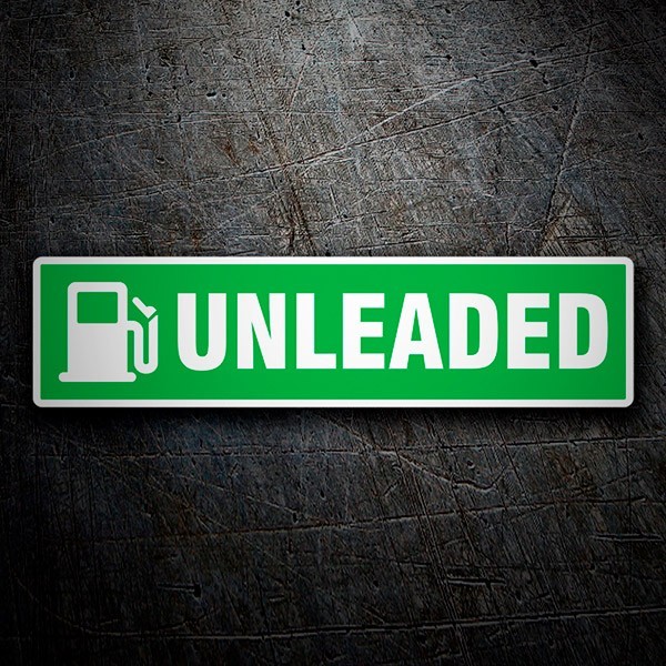 Vinilos autocaravanas: Unleaded verde