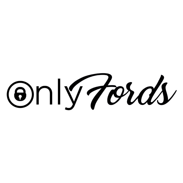 Pegatinas: Only Fords