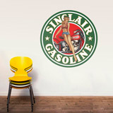 Vinilos Decorativos: Vinilo decorativo pin-up Sinclair Gasoline 3