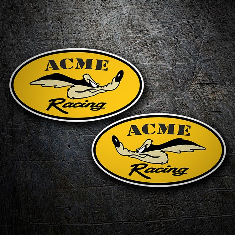 Pegatinas: Coyote ACME Racing