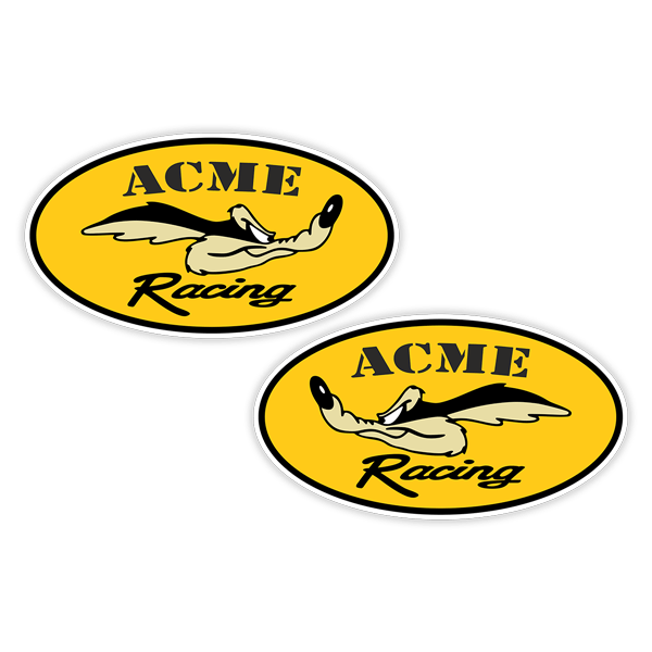 Pegatinas: Coyote ACME Racing
