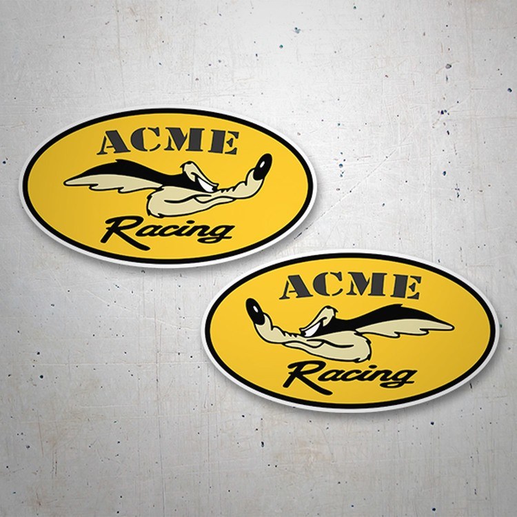 Pegatinas: Coyote ACME Racing