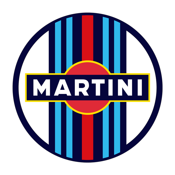 Pegatinas: Circular Martini Racing
