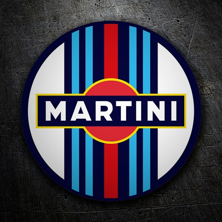 Pegatinas: Circular Martini Racing