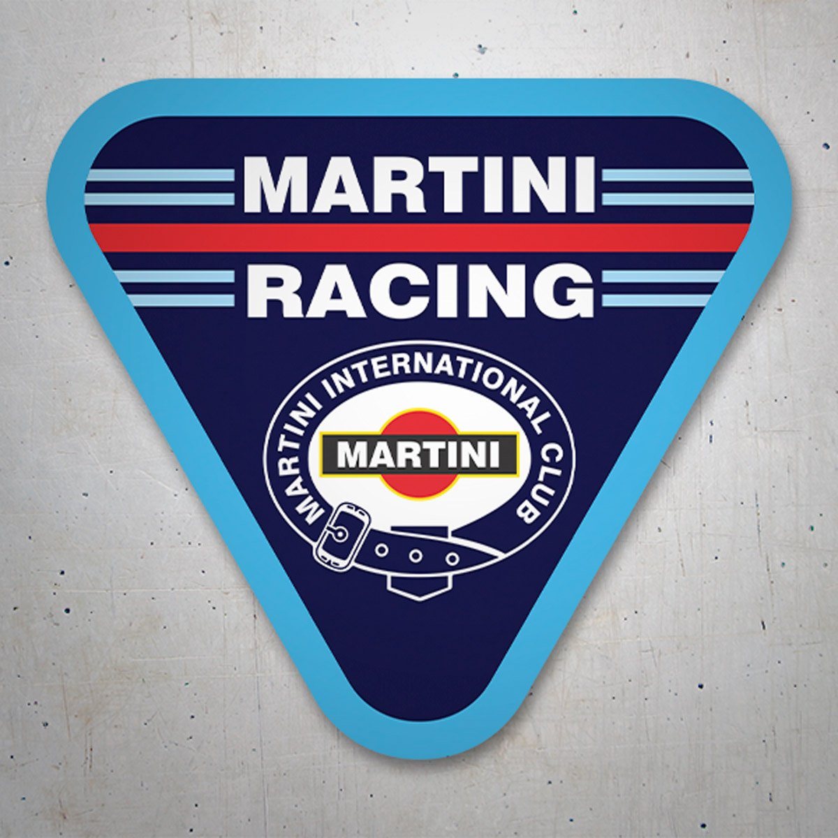 Pegatinas: Martini Racing con Dise&ntilde;o Triangular 3