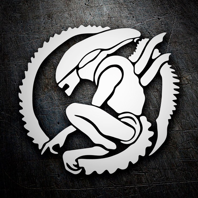 Pegatinas: Alien, peligro interestelar