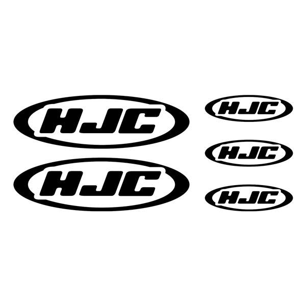 Pegatinas: Set 5X HJC