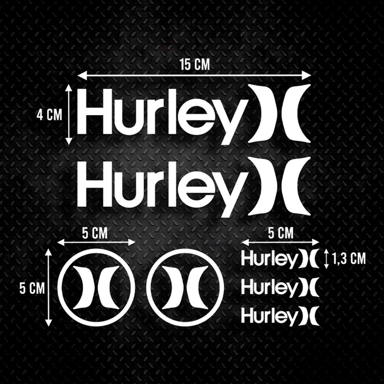 Pegatinas: Set 7X Hurley