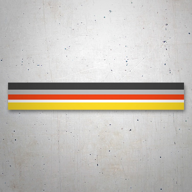 Pegatinas: Franjas Audi Quattro Classic