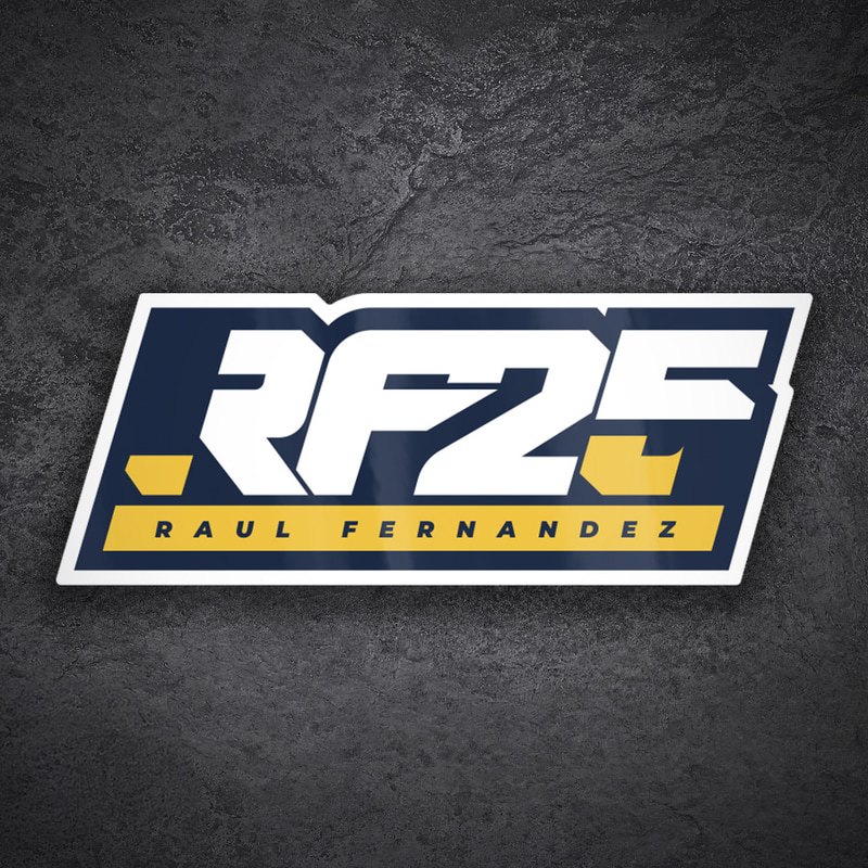Pegatinas: Raúl Fernández 25
