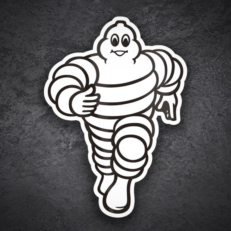 Pegatinas: Michelin Corredor