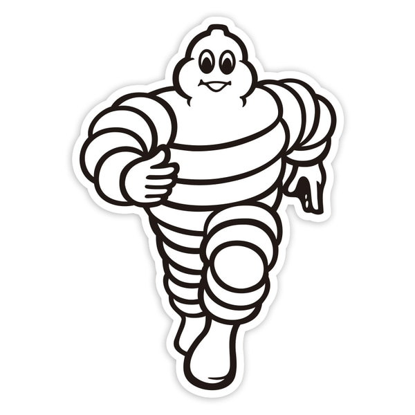 Pegatinas: Michelin Corredor