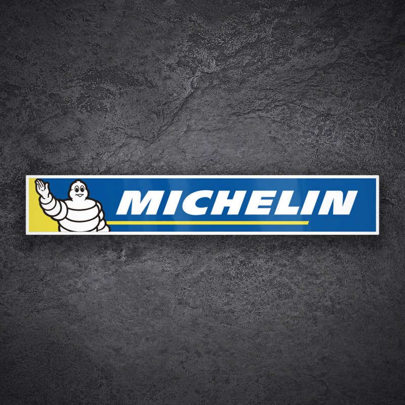 Pegatinas: Michelin Saludo 