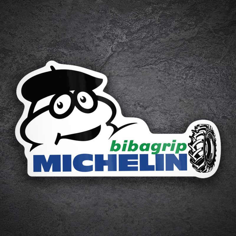 Pegatinas: Michelin Bibagrip Clásico