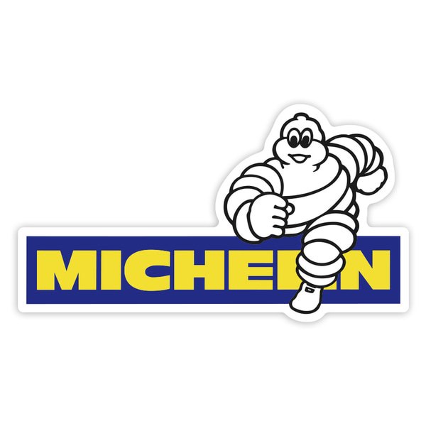 Pegatinas: Michelin Corredor Azul
