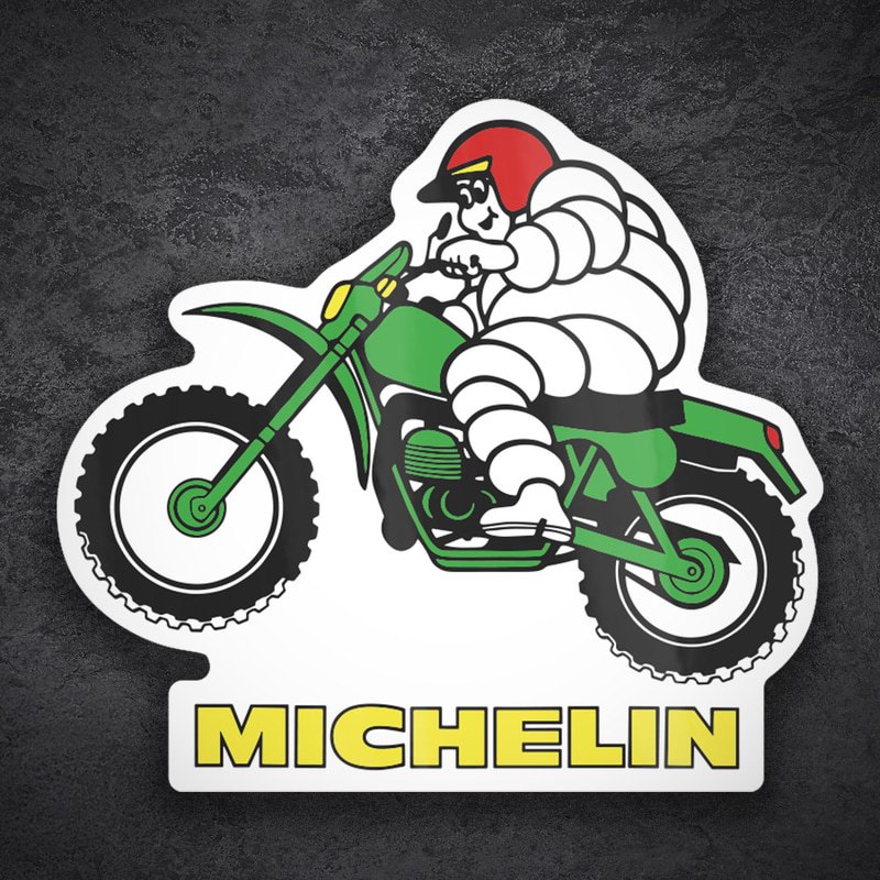 Pegatinas: Michelin Motocross Vintage