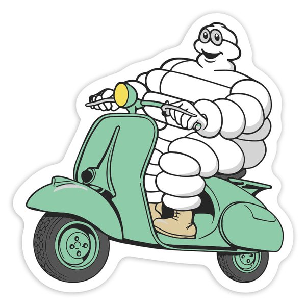 Pegatinas: Michelin Vespa