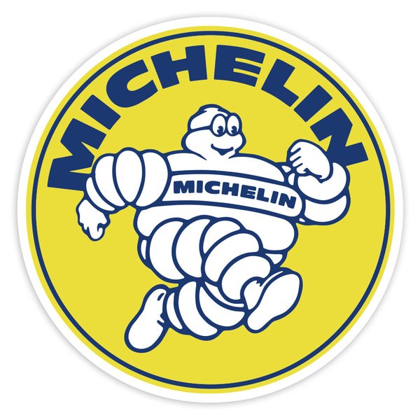 Pegatinas: Michelin Corredor Amarillo
