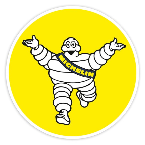Pegatinas: Michelin Bienvenida