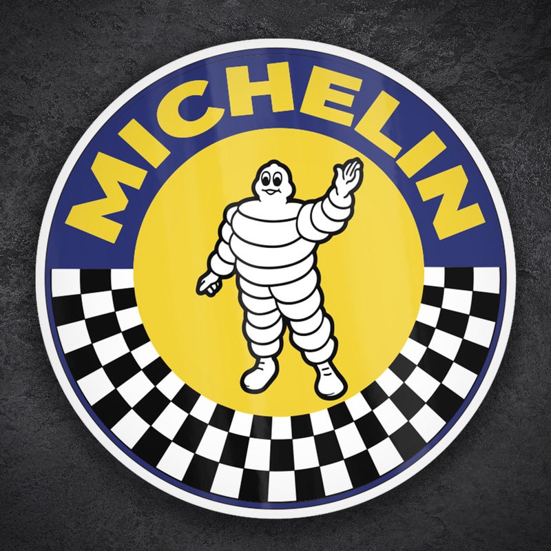 Pegatinas: Michelin Circular Cuadros