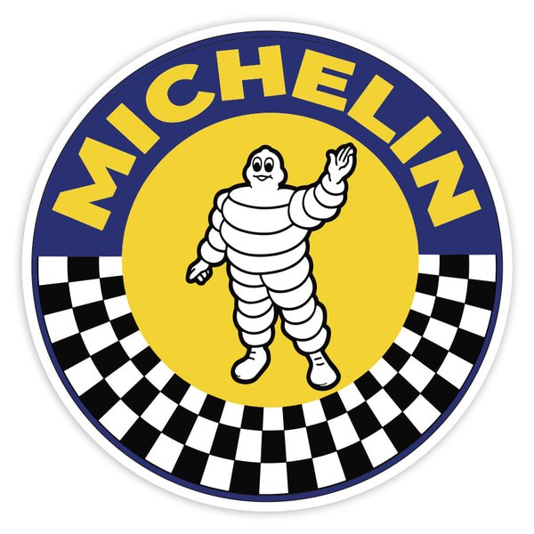 Pegatinas: Michelin Circular Cuadros