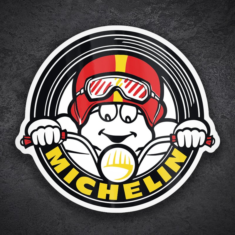 Pegatinas: Michelin Motero Circular