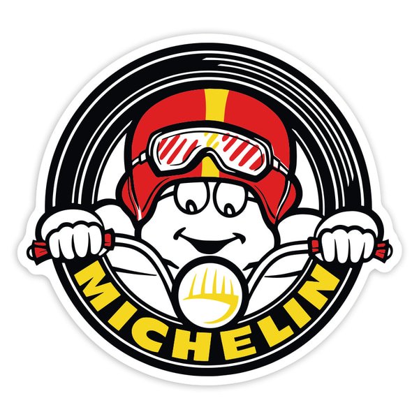 Pegatinas: Michelin Motero Circular