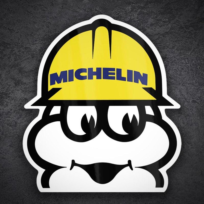 Pegatinas: Michelin Obrero