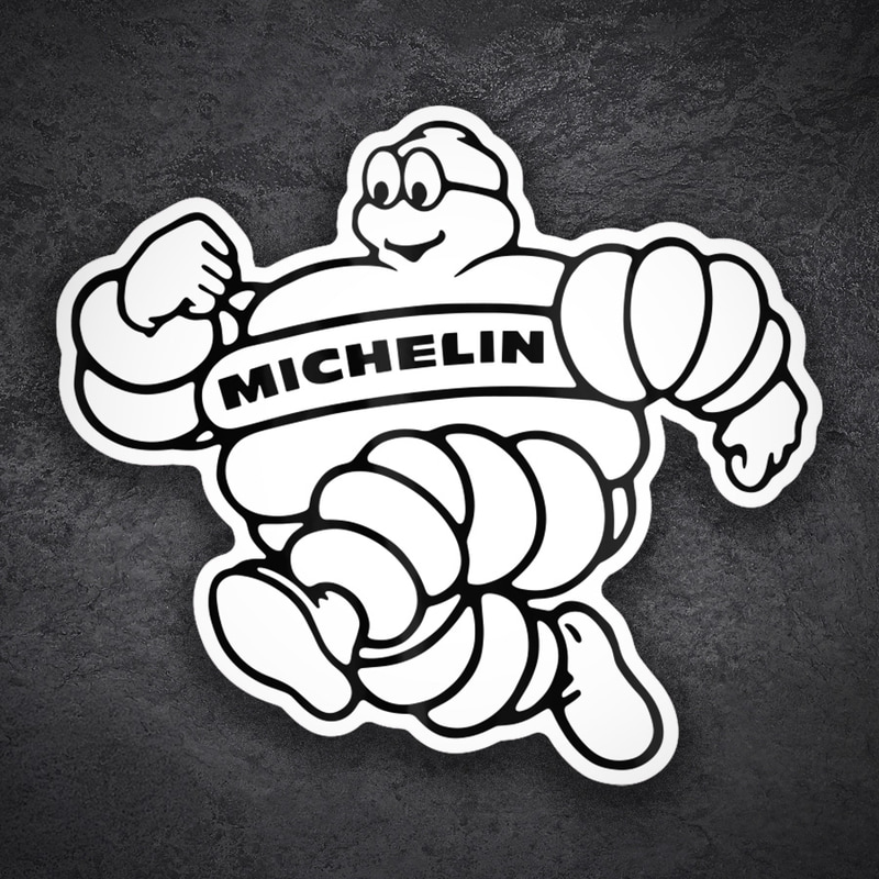 Pegatinas: Michelin Bibendum Clásico