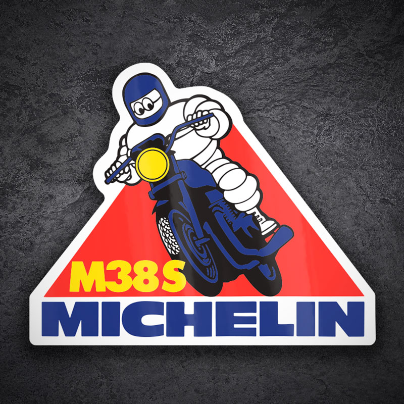 Pegatinas: Michelin Moto M38S