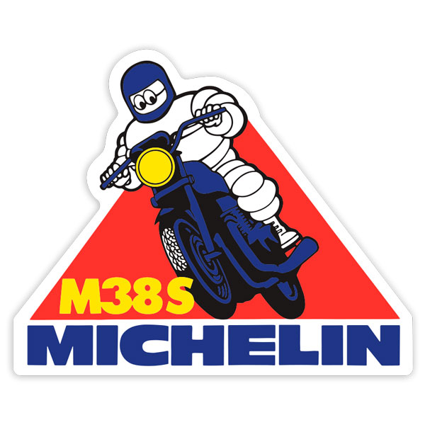Pegatinas: Michelin Moto M38S