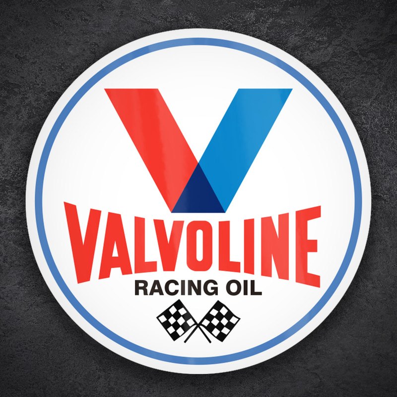 Pegatinas: Valvoline Racing Oil
