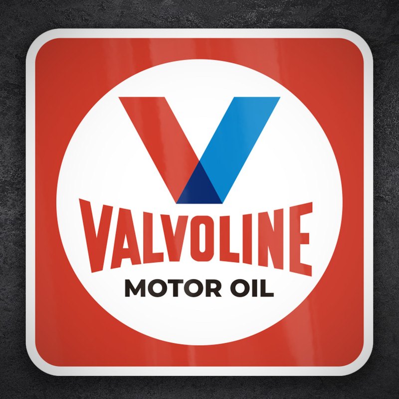 Pegatinas: Valvoline Motor Oil Retro
