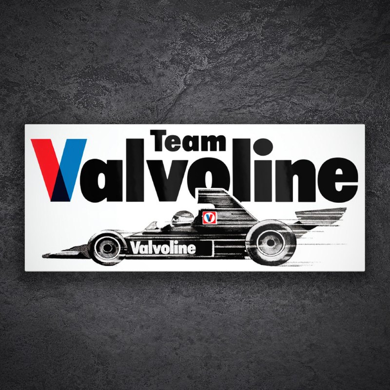 Pegatinas: Valvoline Team Racing