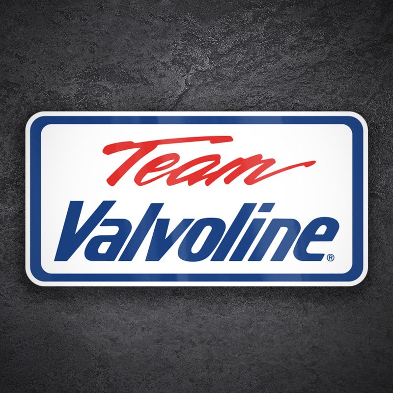 Pegatinas: Team Valvoline