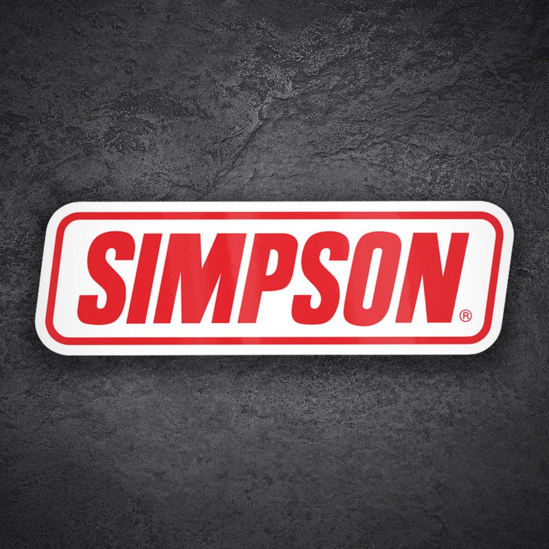 Pegatinas: Simpson Logo Clásico